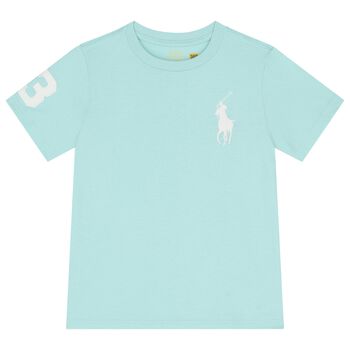 Boys Blue Logo T-Shirt