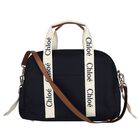 Navy Blue Logo Baby Changing Bag, 2, hi-res