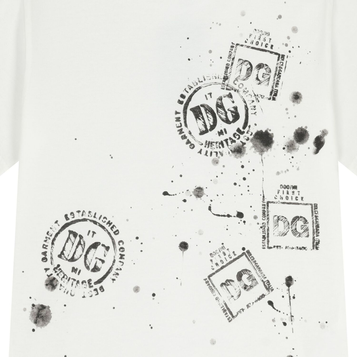 Boys White Logo T-Shirt, 1, hi-res