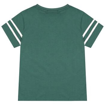 Boys Green Logo T-Shirt