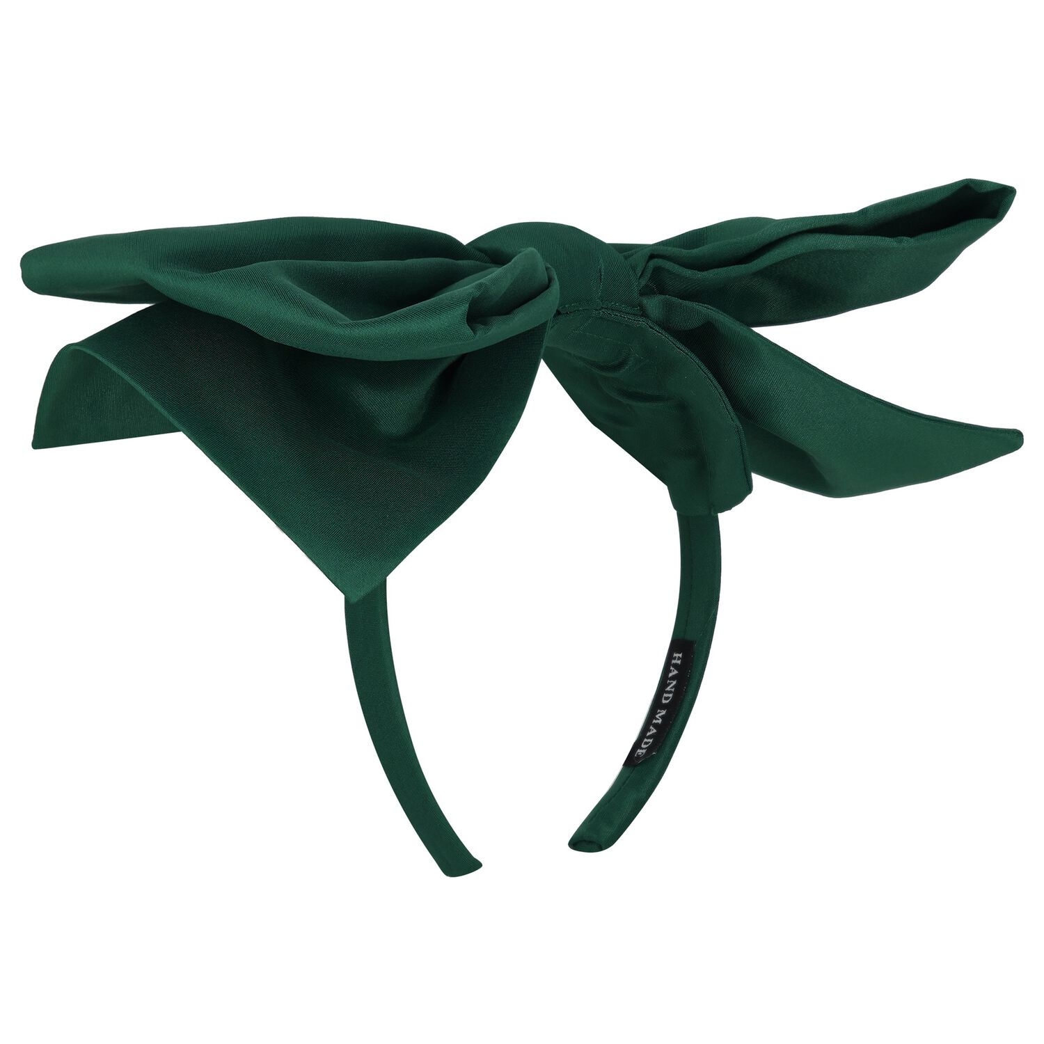 Girls Green Bow Headband, 2, hi-res