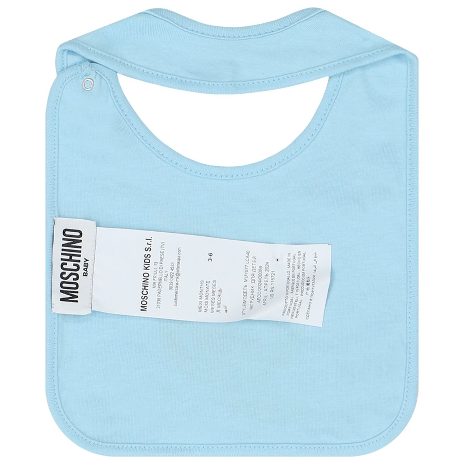 Blue Teddy Bear Logo Babygrow Gift Set, 3, hi-res