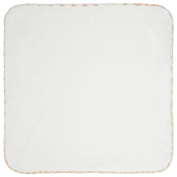 Multi-Coloured Zig Zag Baby Blanket