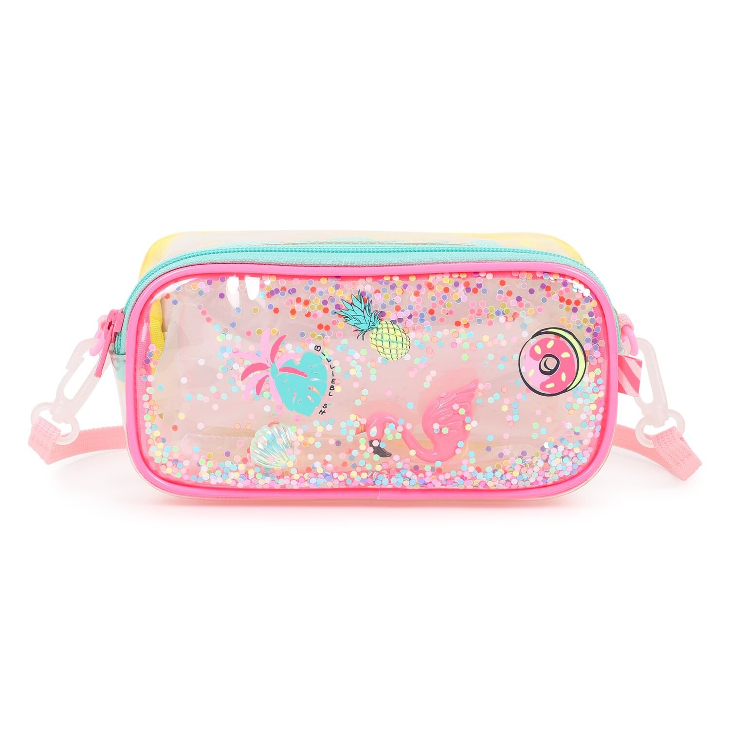 Girls Transparent Pencil Case, 1, hi-res