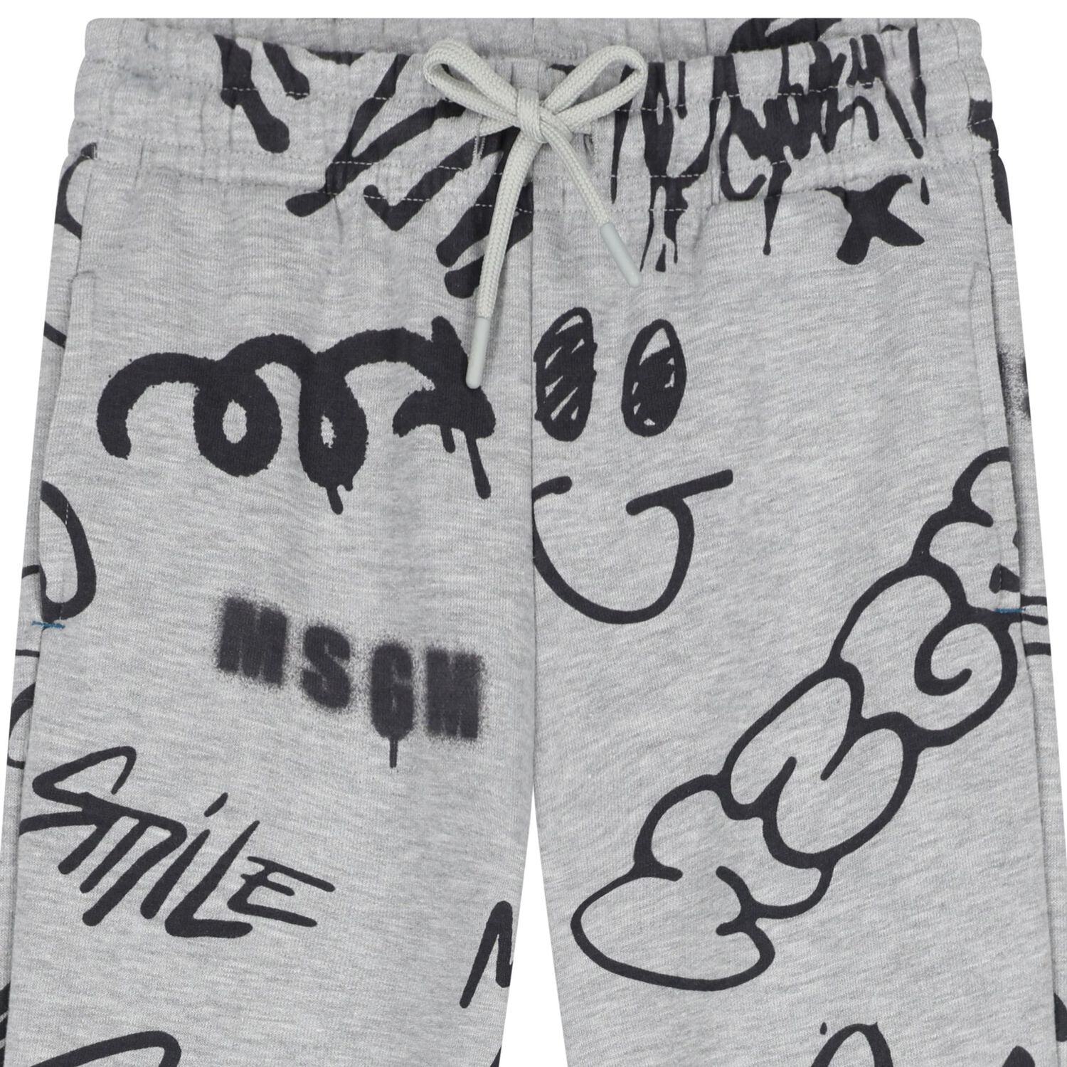 Boys Grey Logo Joggers, 1, hi-res image number null