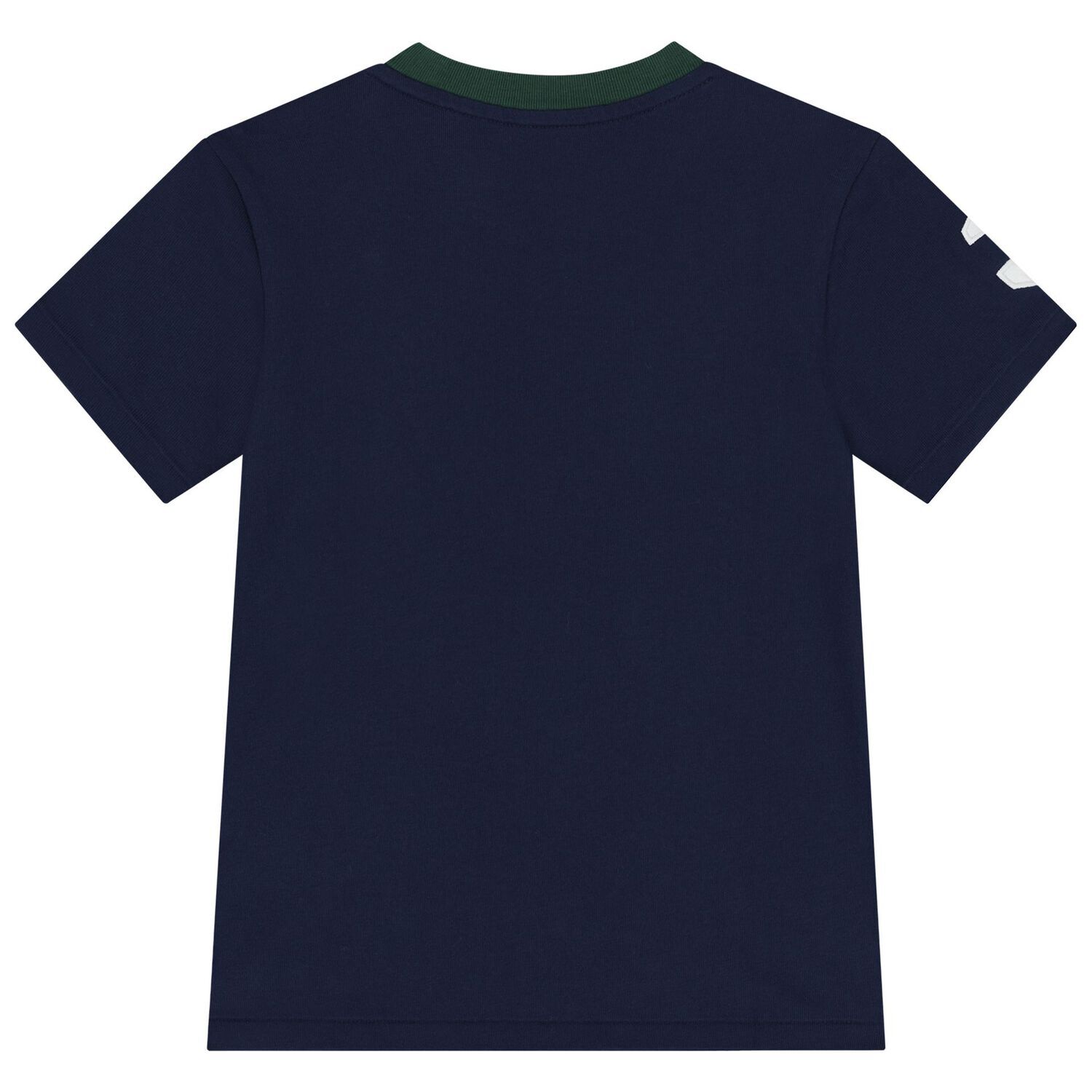 Boys Navy Blue Logo T-Shirt, 1, hi-res