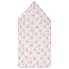 Baby Girls White & Pink Floral & Butterflies Nest, 1, hi-res