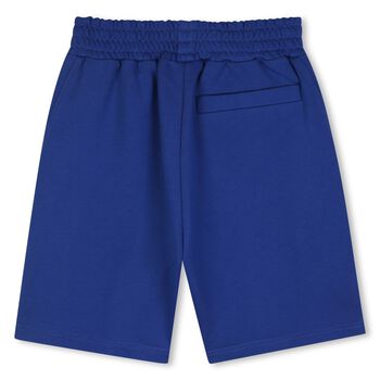 Blue Logo Shorts