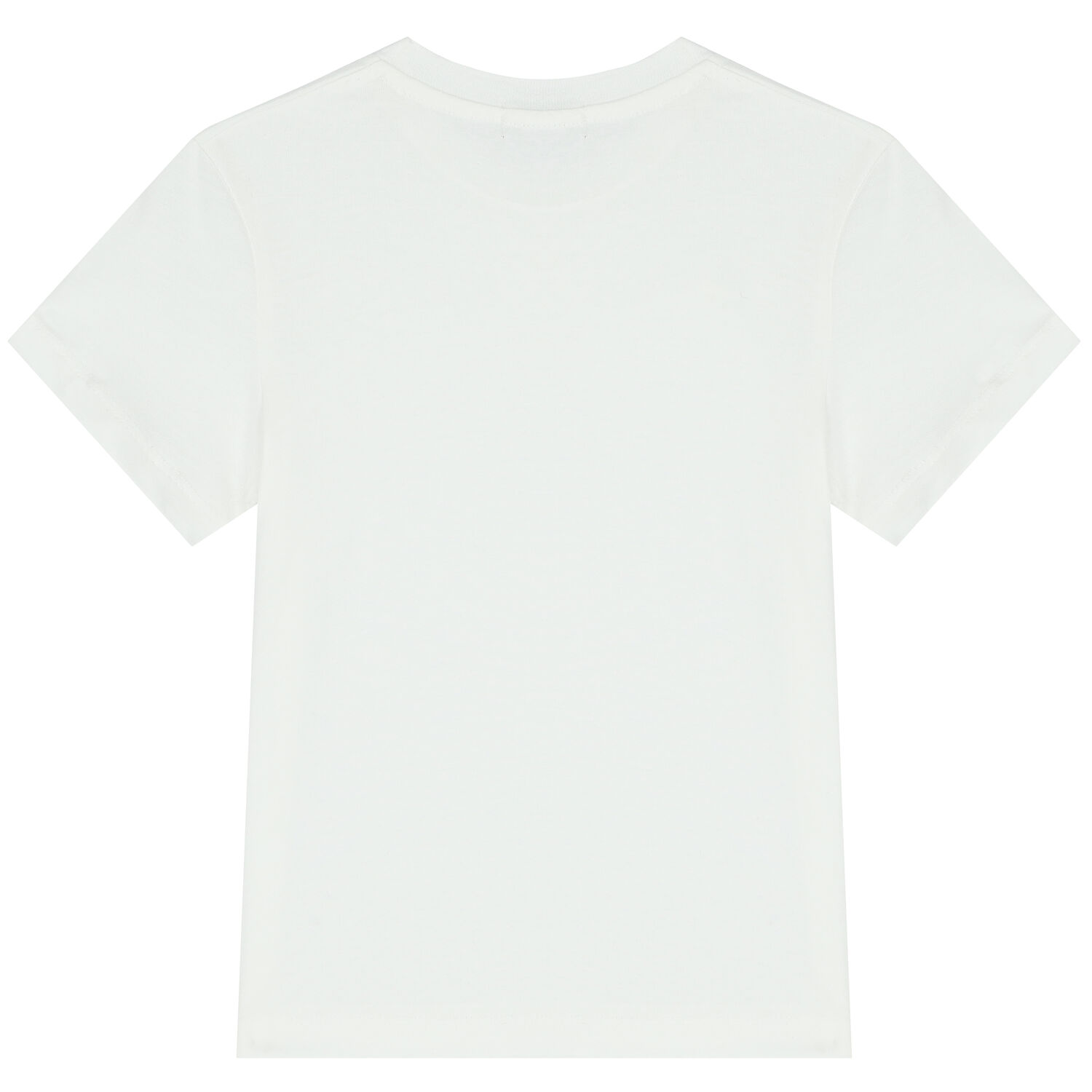 Boys White Logo T-Shirt, 4, hi-res image number null