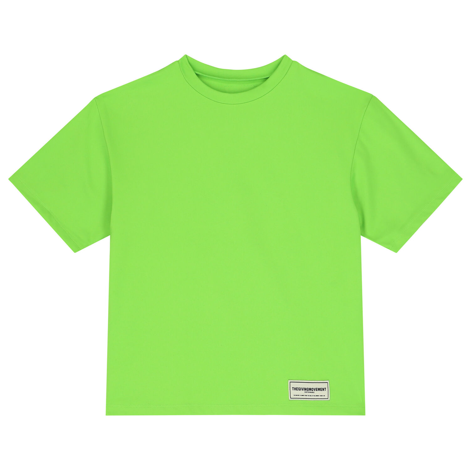 Oversized Green Logo Softskin T-Shirt, 3, hi-res image number null