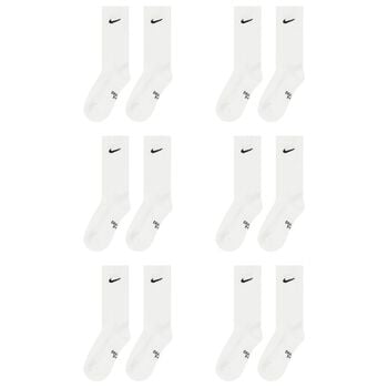 White Logo Socks ( 6-Pack ) 