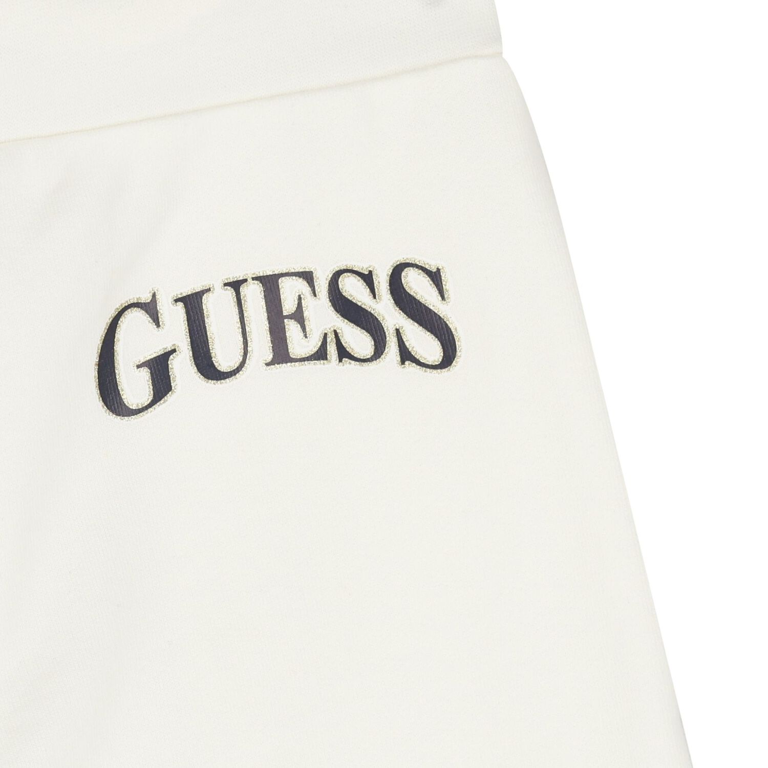 Girls Ivory Logo Joggers, 1, hi-res