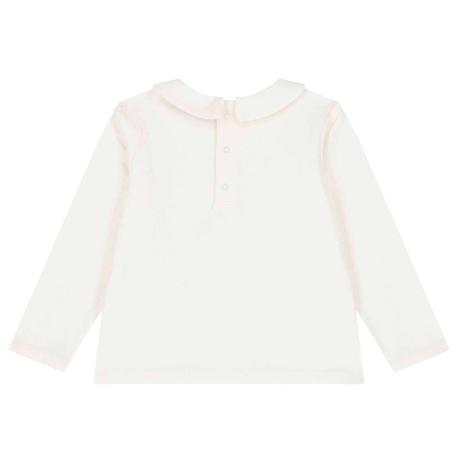 Younger Girls Ivory & Blue Denim Teddy Bear Skirt Set, 2, hi-res image number null