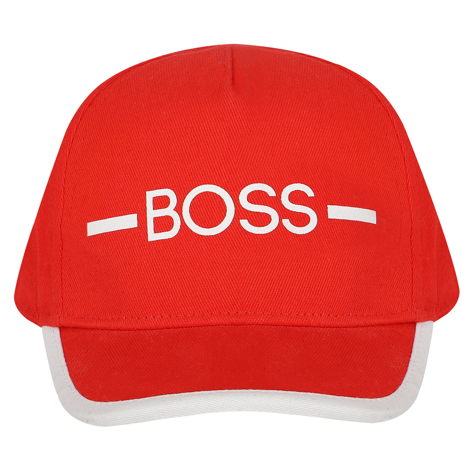 Younger Boys Red Logo Cap, 3, hi-res