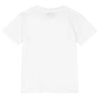 Girls White Tiger T-Shirt, 1, hi-res