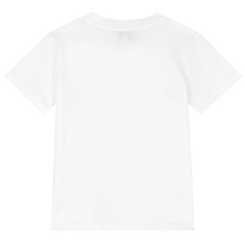 Girls White Tiger T-Shirt