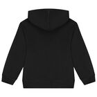 Black Teddy Bear Logo Hooded Top, 3, hi-res