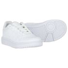 White Hoops 3.0 Logo Trainers, 2, hi-res