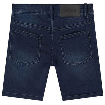 Boys Blue Denim Shorts