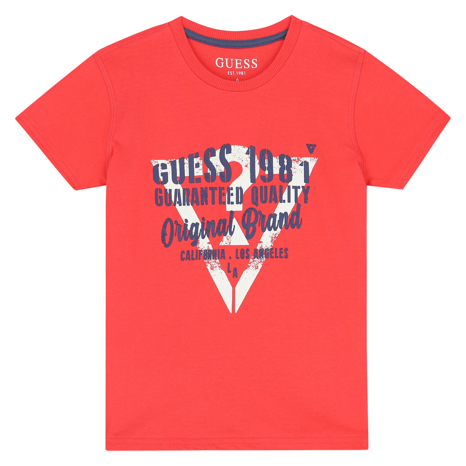Boys Red Logo T-Shirt, 1, hi-res