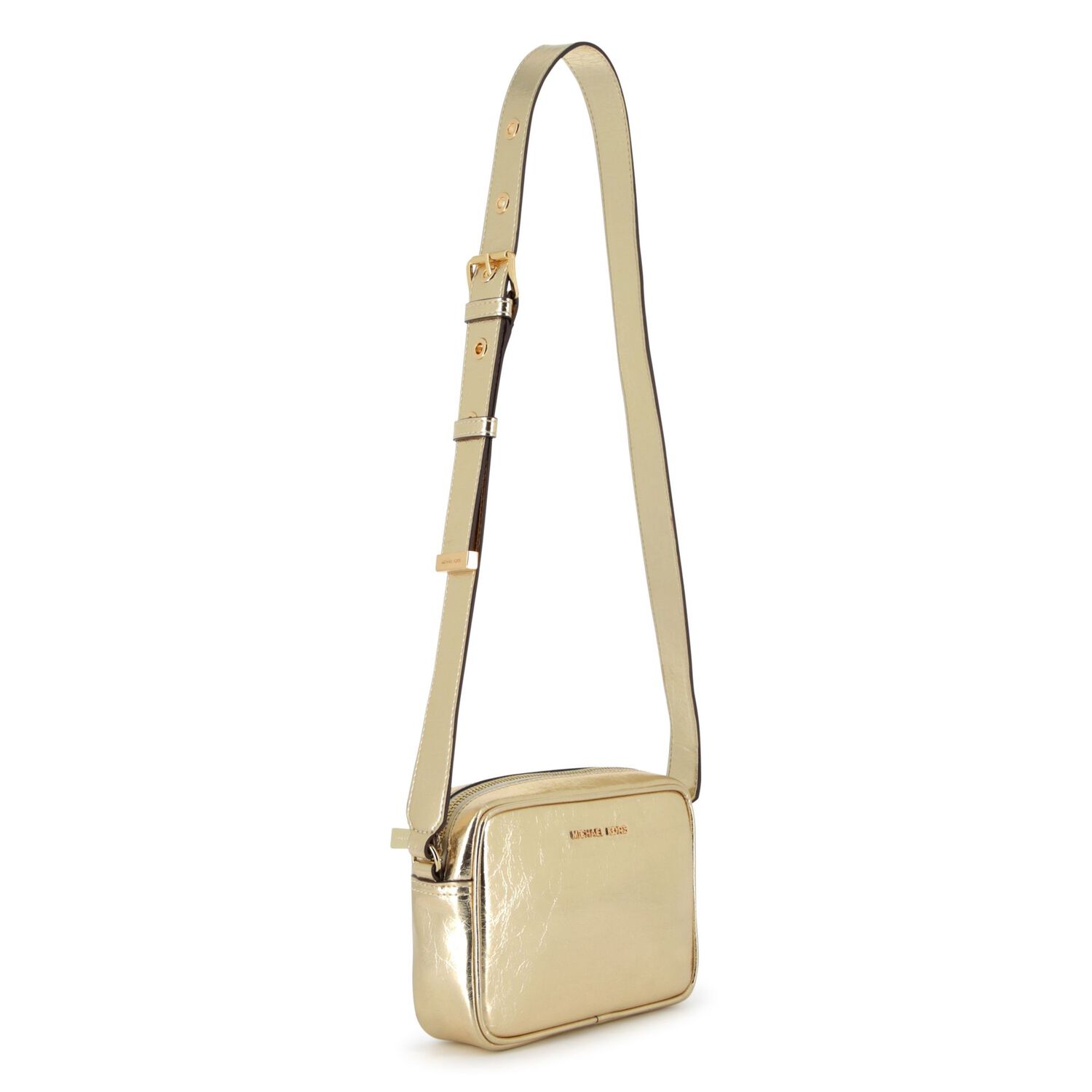 Girls Gold Faux Leather Bag, 1, hi-res image number null