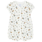 White Polo Bear Romper Gift Set, 1, hi-res