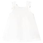 Younger Girls White Dress, 3, hi-res