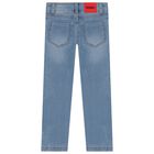 Boys Blue Denim Jeans, 2, hi-res