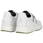 Boys White Logo Trainers, 2, hi-res
