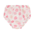 Baby Girls Ivory Polka Dots Dress, 1, hi-res