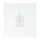 Baby Boys White, Beige & Blue Muslin Swaddles (3-Pack), 8, hi-res