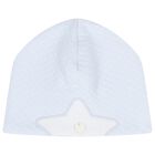 Baby Boys Blue Star Hat, 1, hi-res