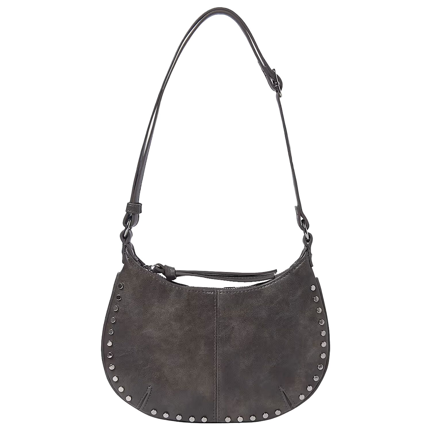 Girls Grey Embellished Handbag, 2, hi-res
