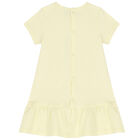 Younger Girls Yellow Logo Bag Dress, 2, hi-res