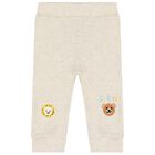 Baby Girls Beige & Green Logo Bodysuit Gift Set, 1, hi-res