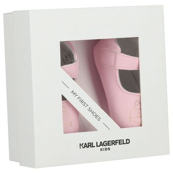 Baby Girls Pink Pre Walker Shoes