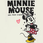 Girls Ivory Minnie Mouse Long Sleeve Top, 1, hi-res