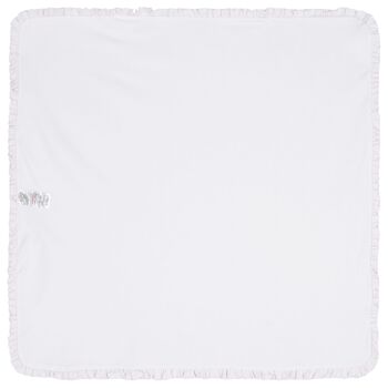 Baby Girls Ribbon Stripe Bouquets Blanket