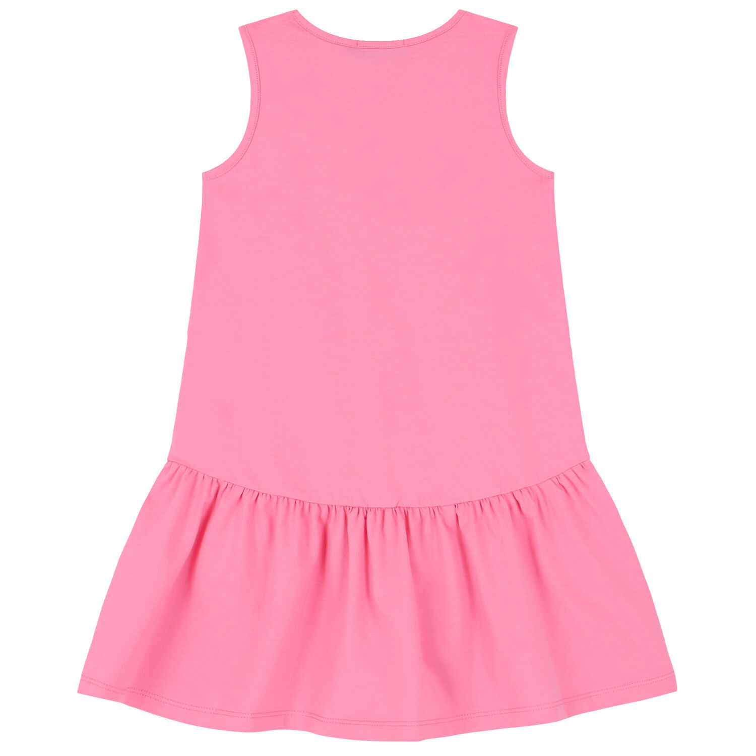 Girls Pink Logo Dress, 2, hi-res