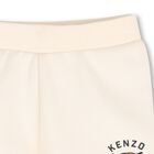 Younger Beige Tiger Logo Shorts Set, 1, hi-res