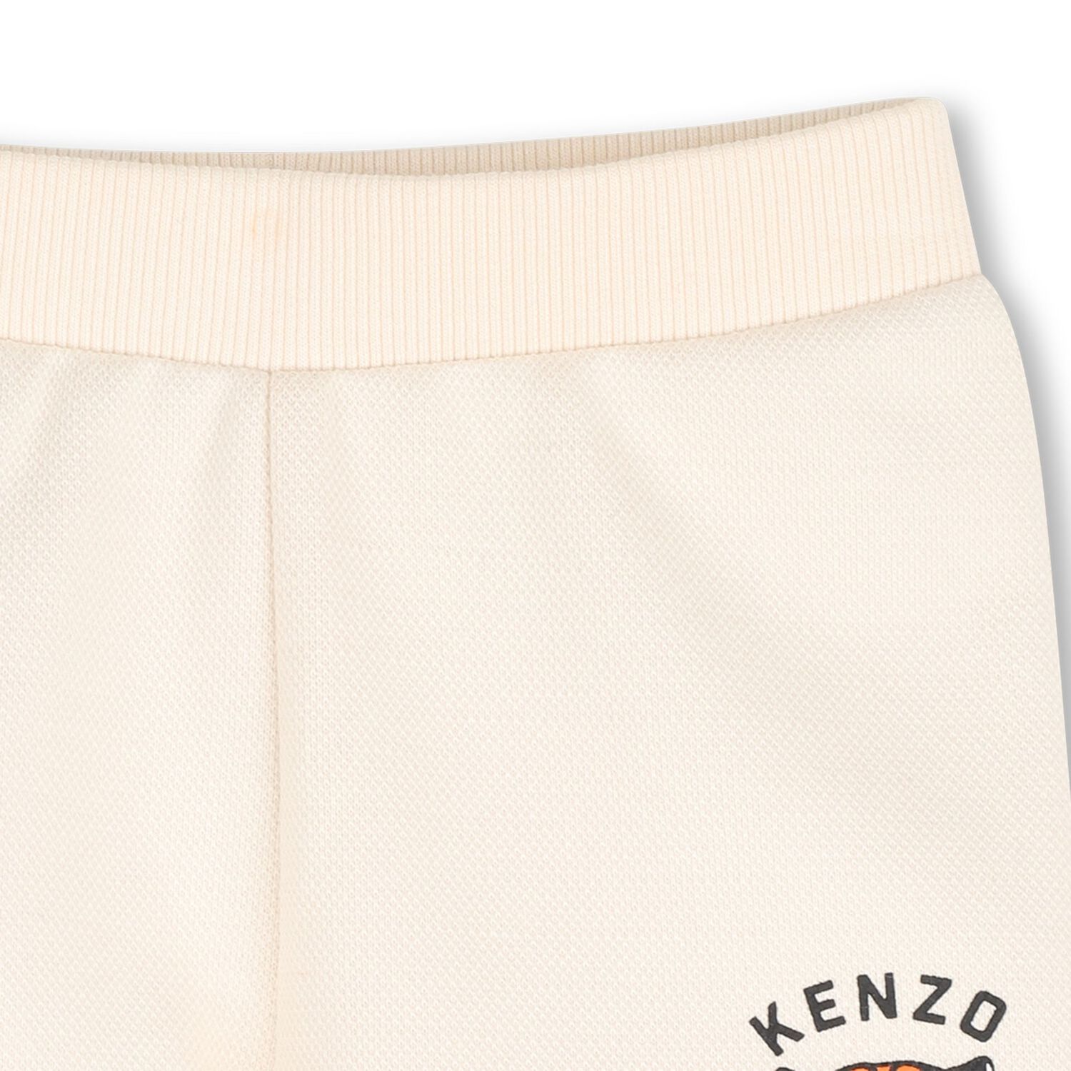 Younger Beige Tiger Logo Shorts Set, 1, hi-res