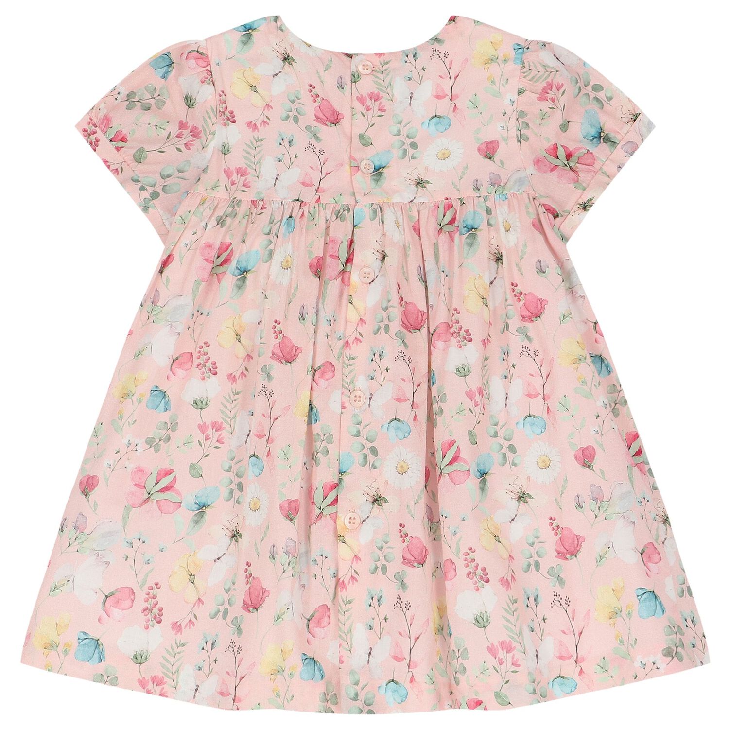 Baby Girls Pink Floral Dress Set, 1, hi-res image number null