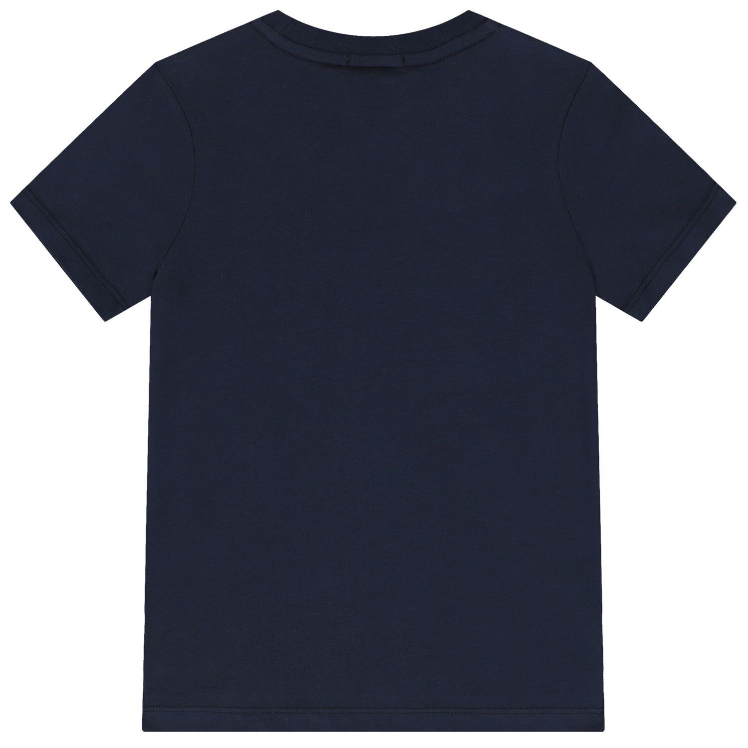 Boys Navy Blue Logo T-Shirt, 2, hi-res