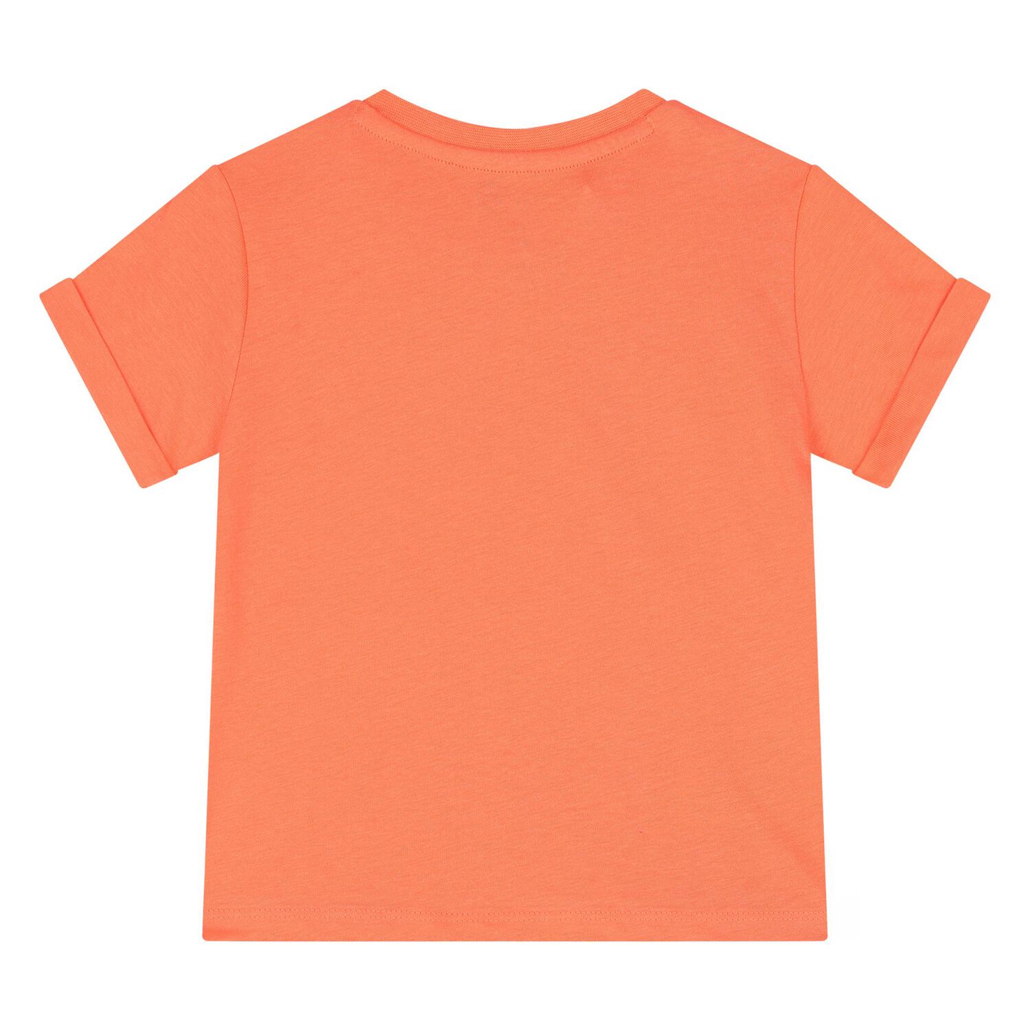 Younger Boys Orange Shark T-Shirt, 3, hi-res
