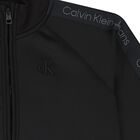 Younger Boys Black Logo Tracksuit, 1, hi-res