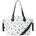 Ivory & Black Spotted Baby Changing Bag, 1, hi-res