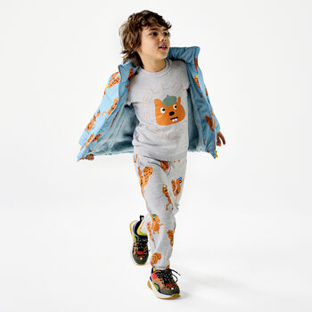 Boys Grey Squirrel Joggers
