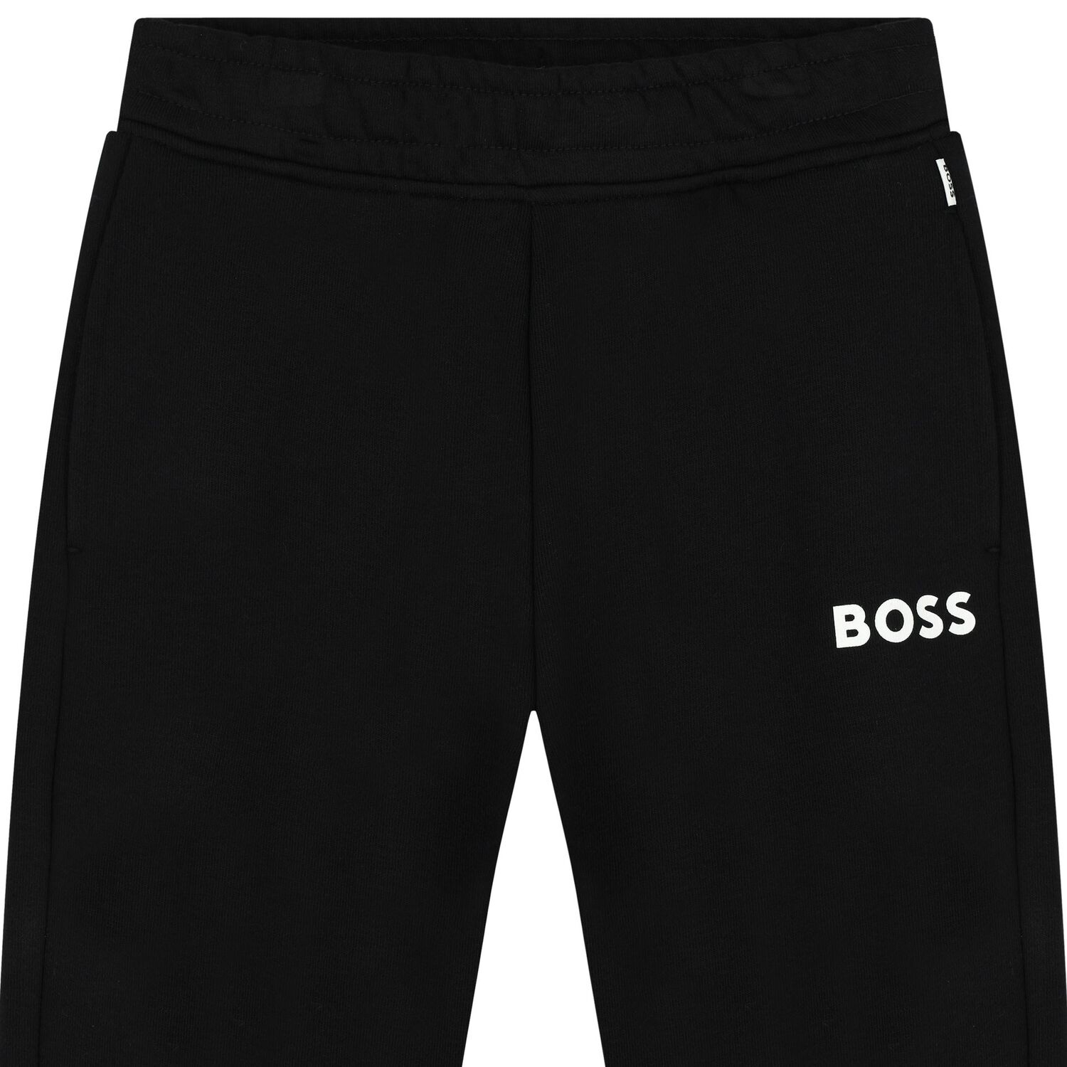 Boys Black Logo Joggers, 1, hi-res image number null