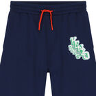 Boys Blue & Red Logo Joggers, 1, hi-res