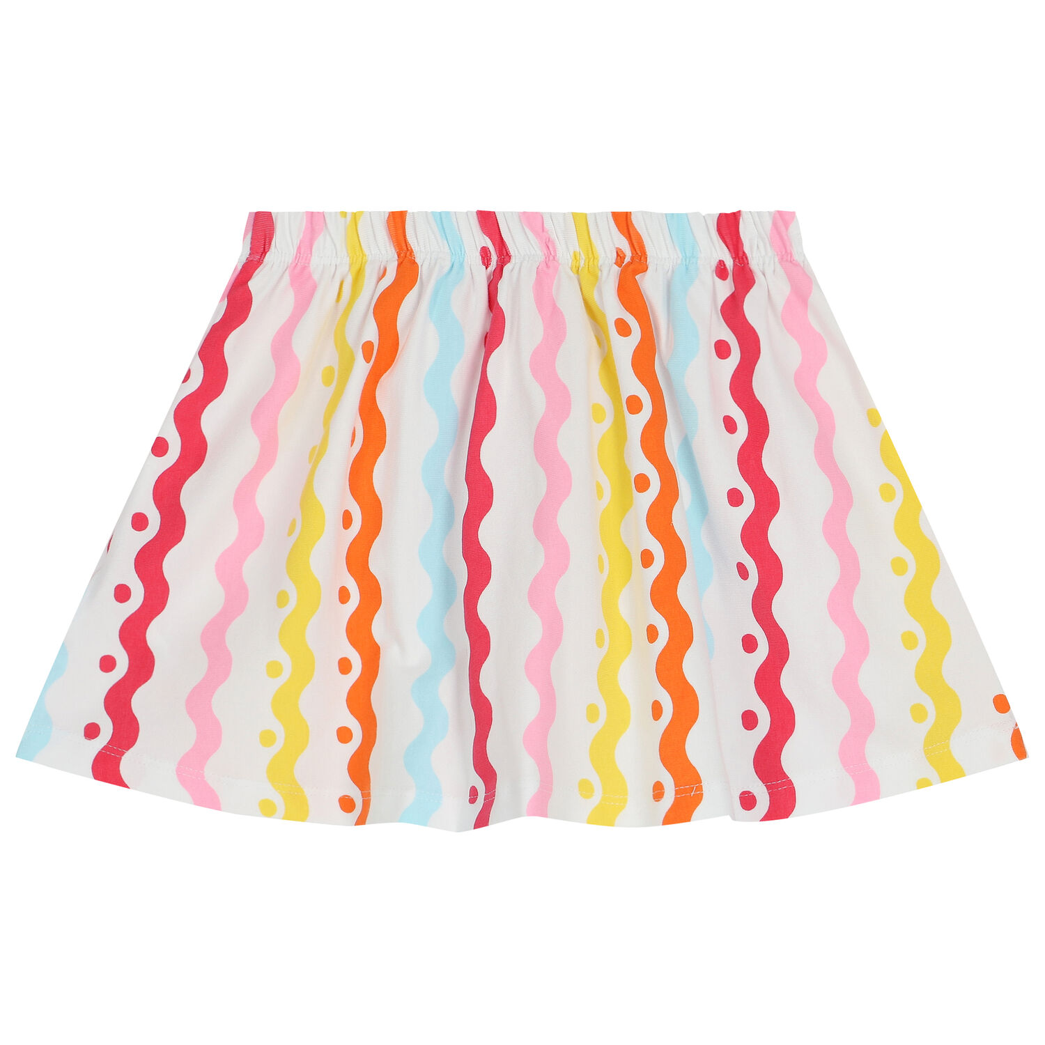 Girls Pink & White Skirts Set, 1, hi-res